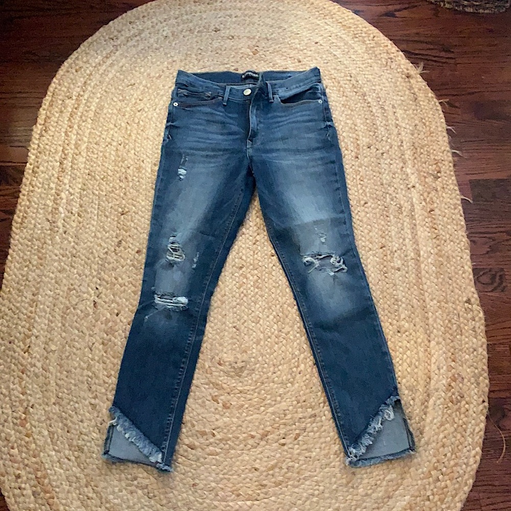 EXPRESS, high rise legging skinny jeans, size 6